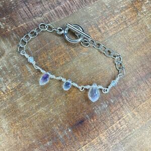 Suncatcher Crystal Charm Bracelet